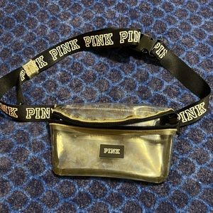 NWT Victoria Secret PINK Clear Fanny Pack